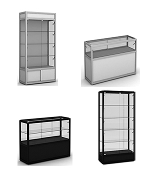 Hire Glass Display Showcases and Cabinets