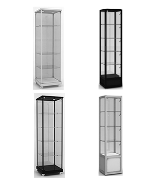 Glass Tower Showcases