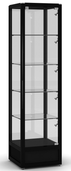 LED Glass Tower Showcase